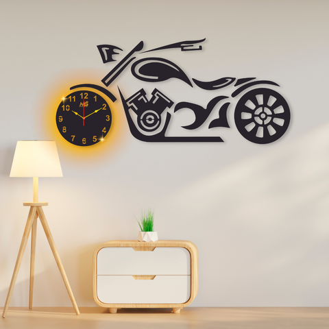 3D Wooden Wall Clock, Modern Quartz Design for Living Room or Office Home Decor and Gifting